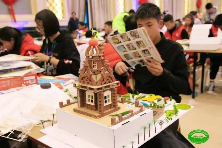 2019“共筑家园”全国青少年建筑模型竞赛总决赛青岛队风采